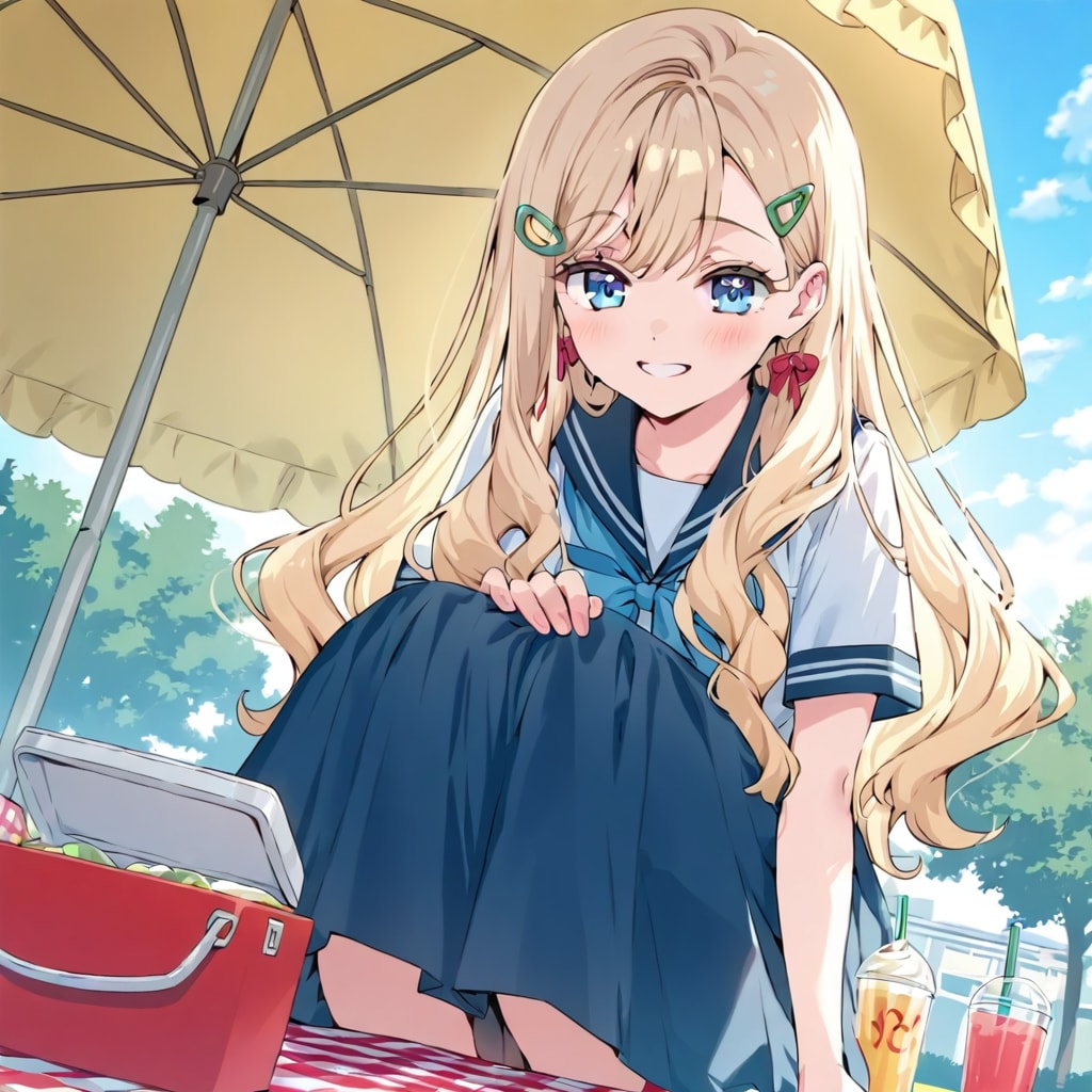 まだ春だちちぷいちゃんとピクニック　弾