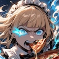 🍕🔥世界一のおピッツァーを目指してエゴに目覚めちゃう系メイドちゃん🔥🍕 2枚目