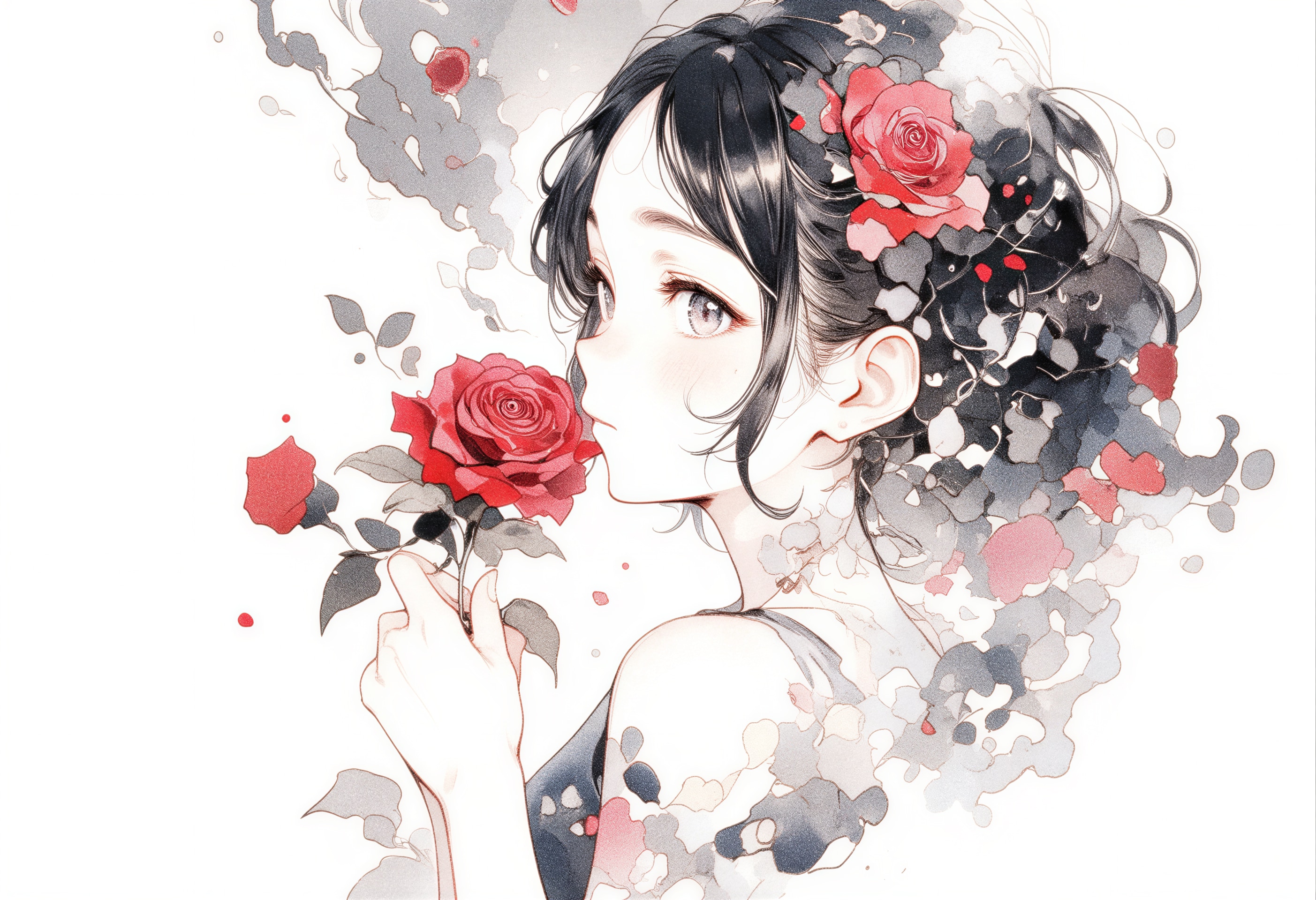 花を贈る | の人気AIイラスト・グラビア