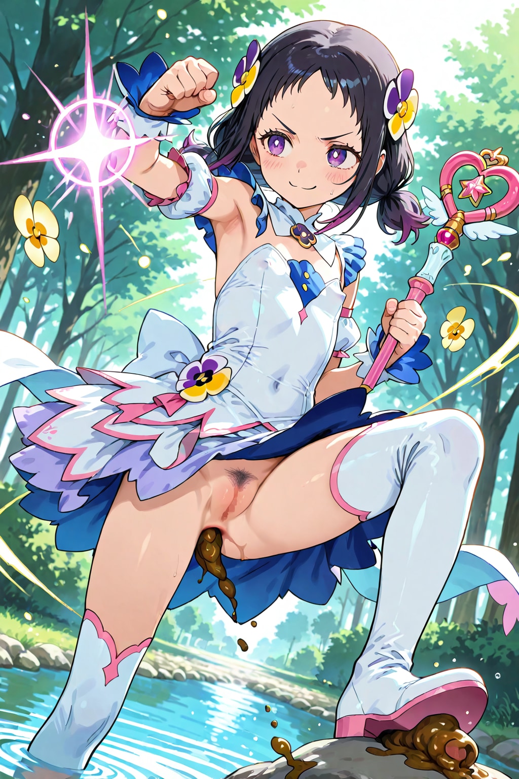 パンチがあるね、魔法少女