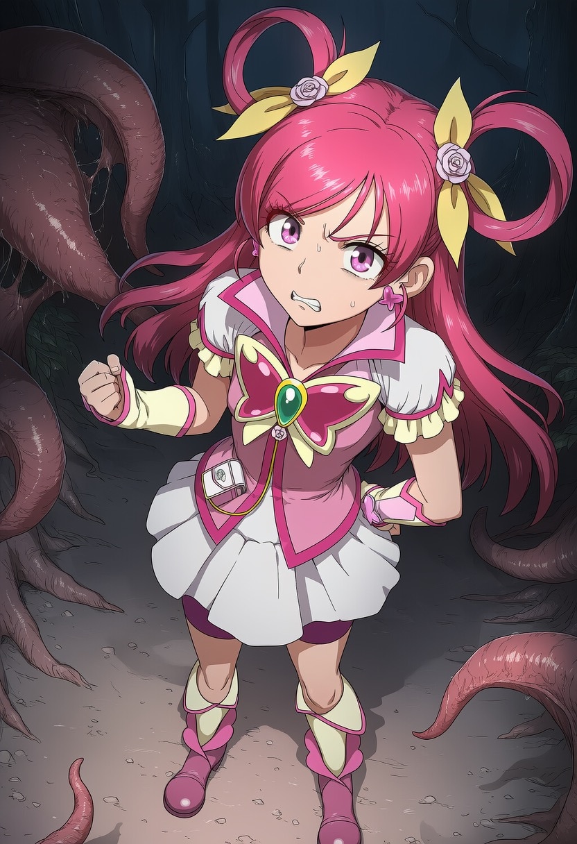 キュアドリーム 触手