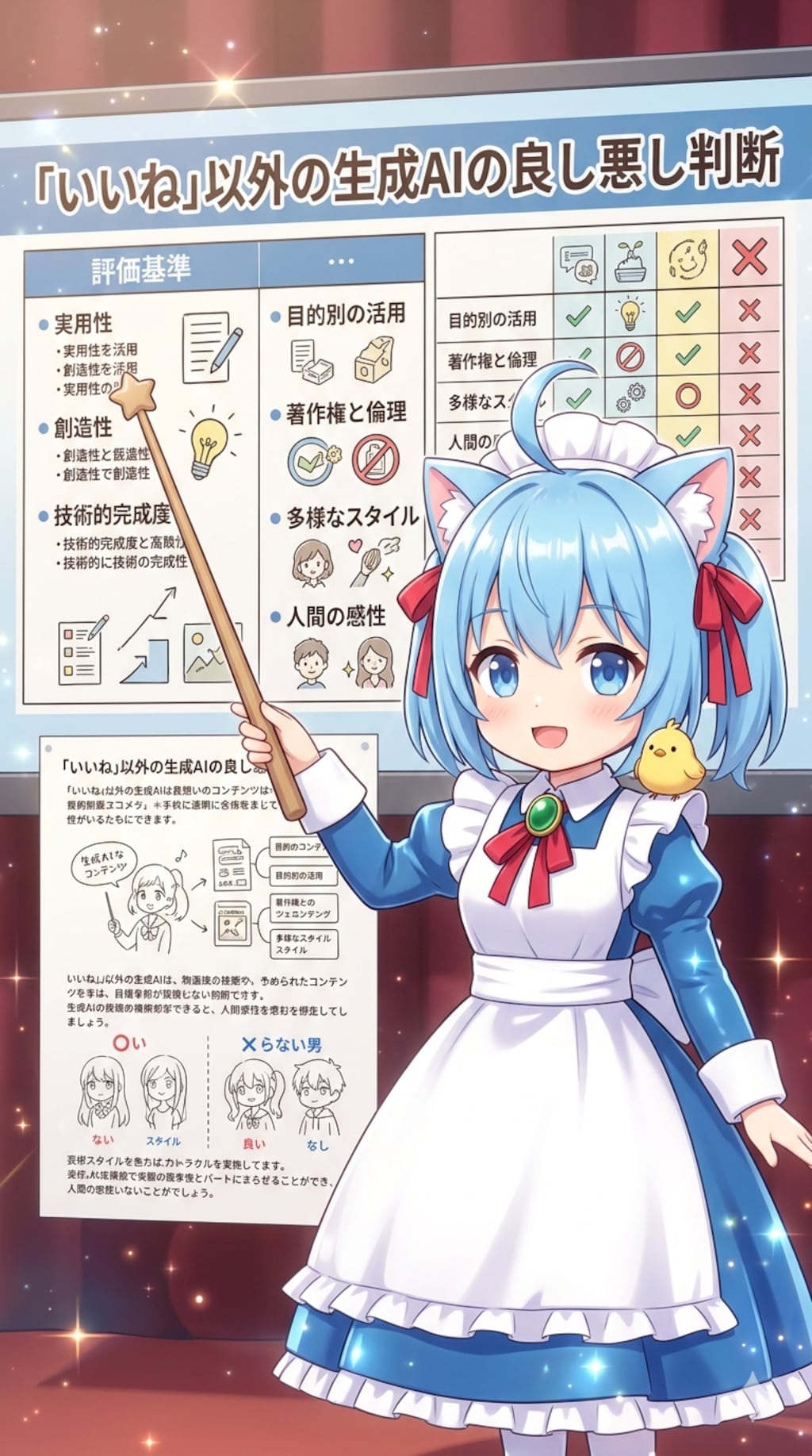 いいね以外の生成AIの良し悪し判断