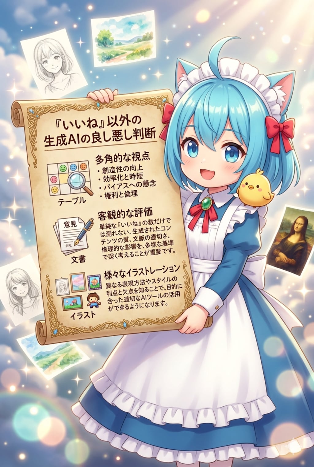 いいね以外の生成AIの良し悪し判断