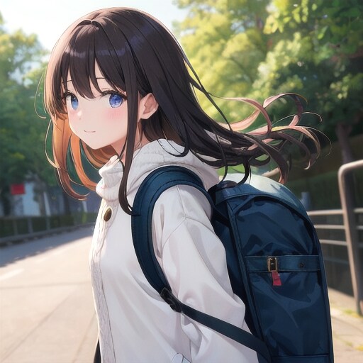 光の帰路 | の人気AIイラスト・グラビア