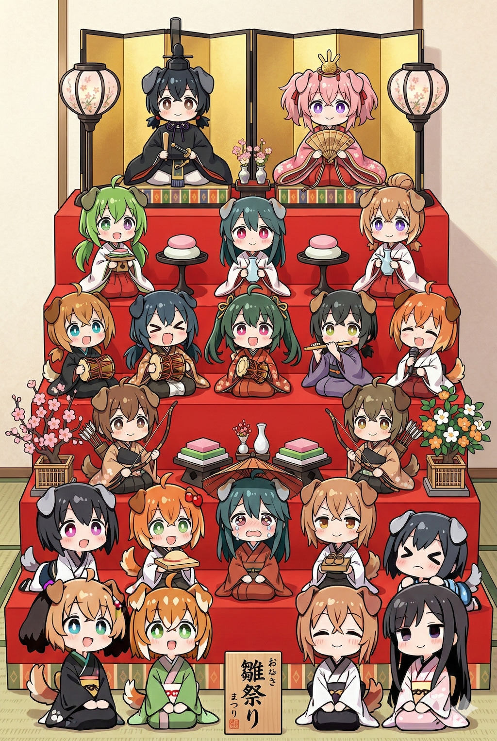 ３月３日は雛祭り・上巳・桃の節句