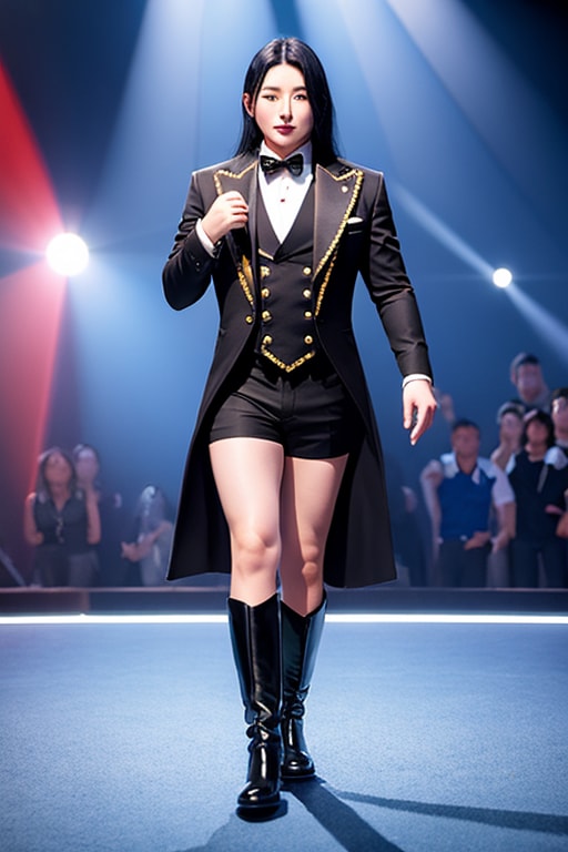 ステージマジシャン兼秘密の魔法使い | の人気AIイラスト・グラビア