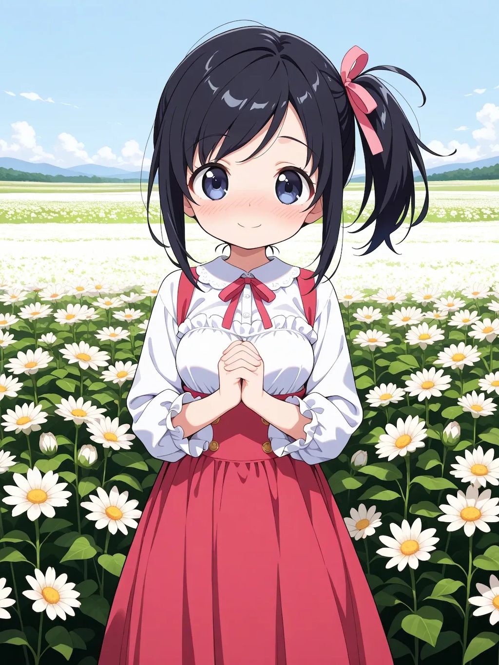 白いドレスのさやかちゃん