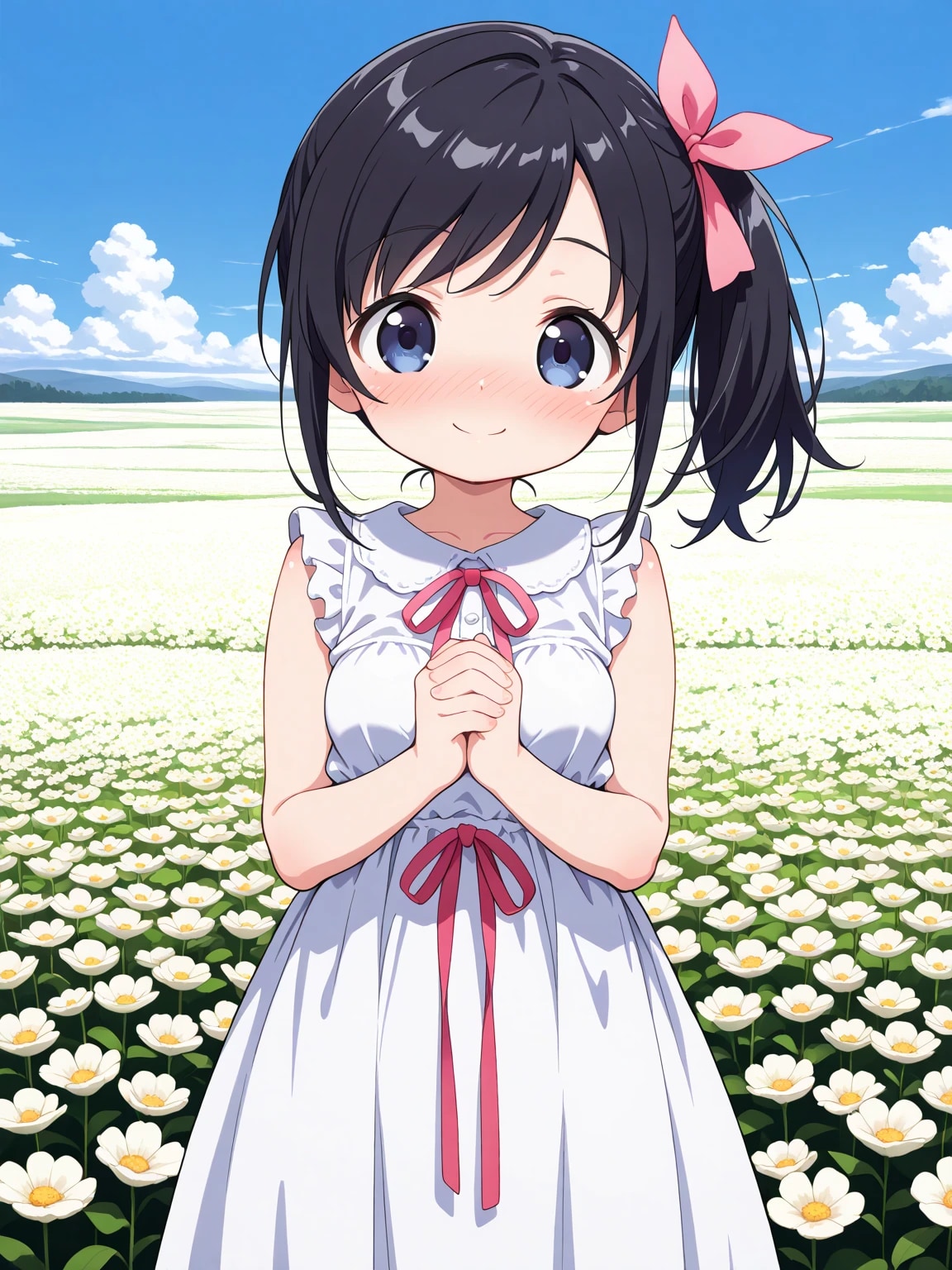 白いドレスのさやかちゃん