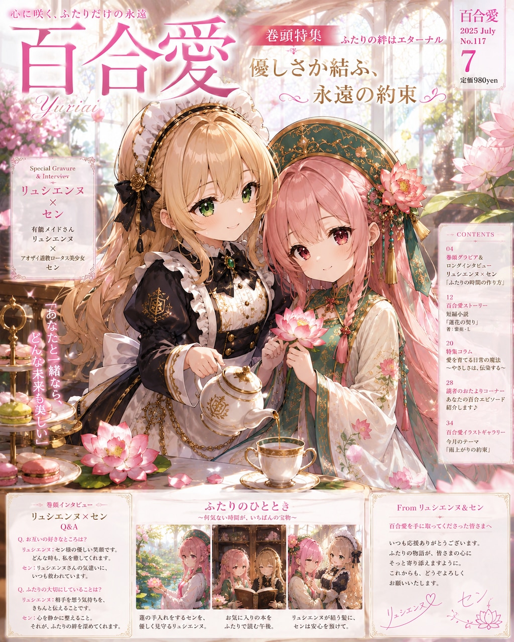 『百合愛』優しさが結ぶ、永遠の約束
