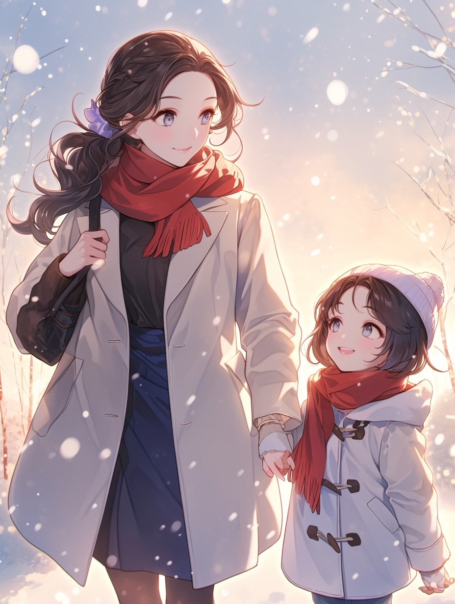 母と娘163 | の人気AIイラスト・グラビア