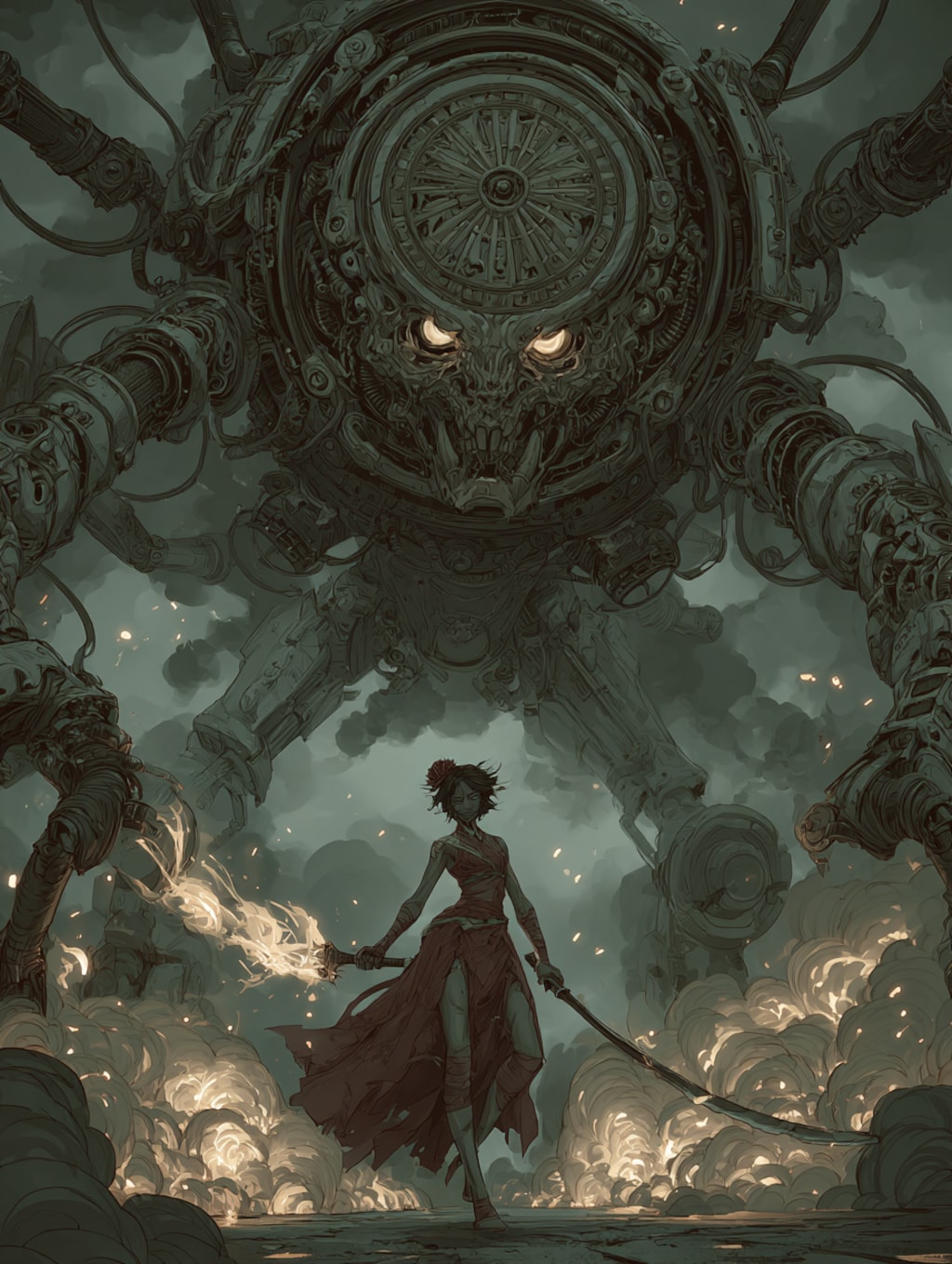 女炎之剑客 [红]