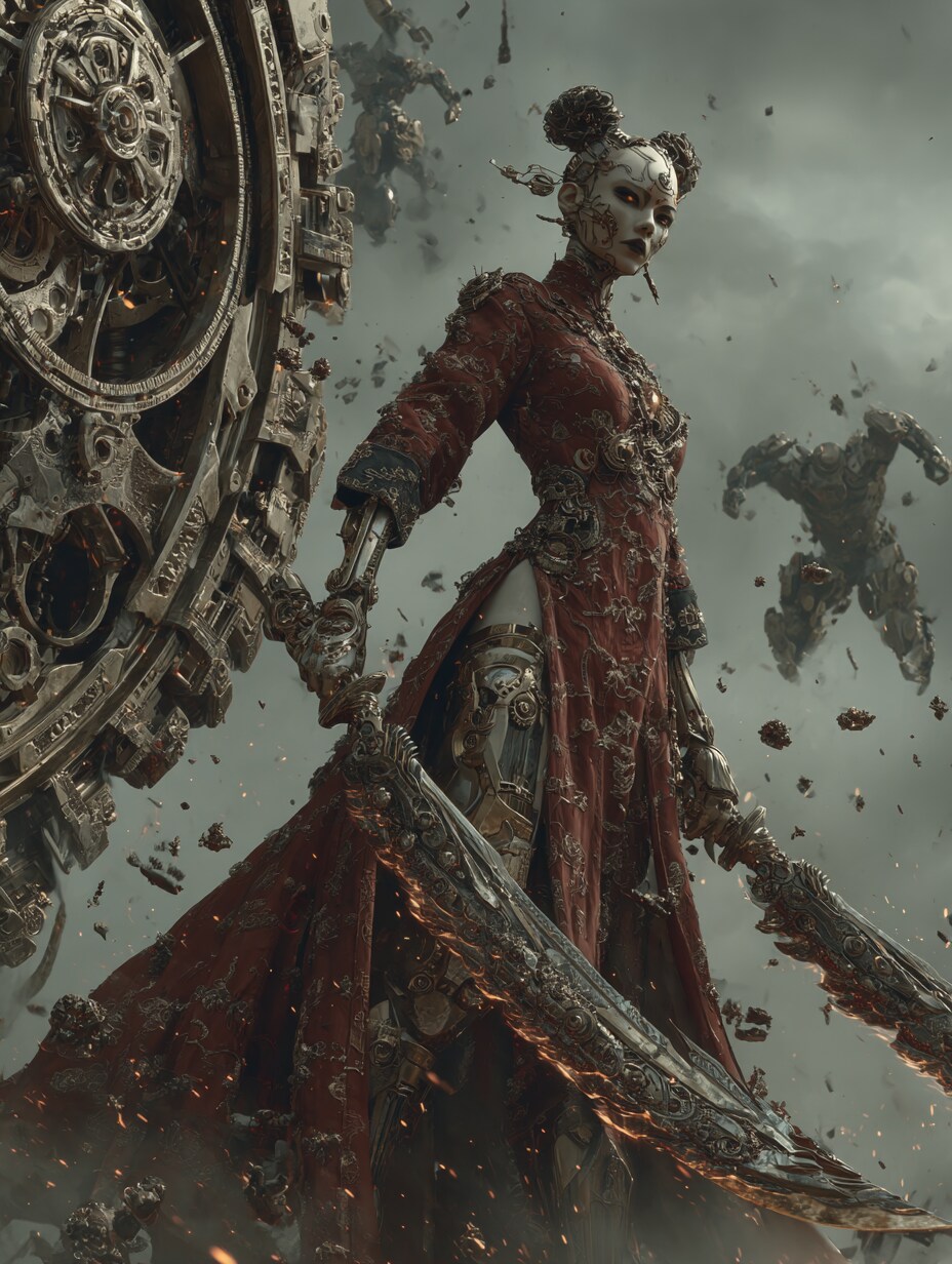 女炎之剑客 [红] | の人気AIイラスト・グラビア