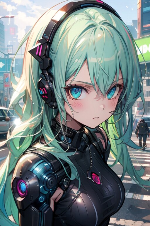 cyberpunk resolution 〜ミントグリーン〜