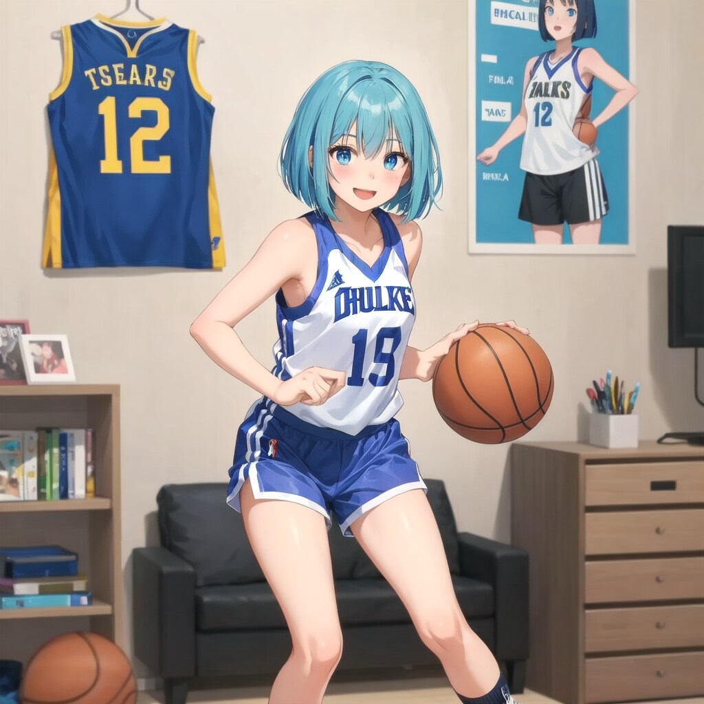 バスケ部のアイテムを紹介