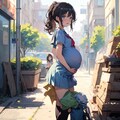 妊娠少女４５７ 2枚目