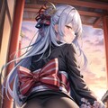お尻(着物) 3枚目