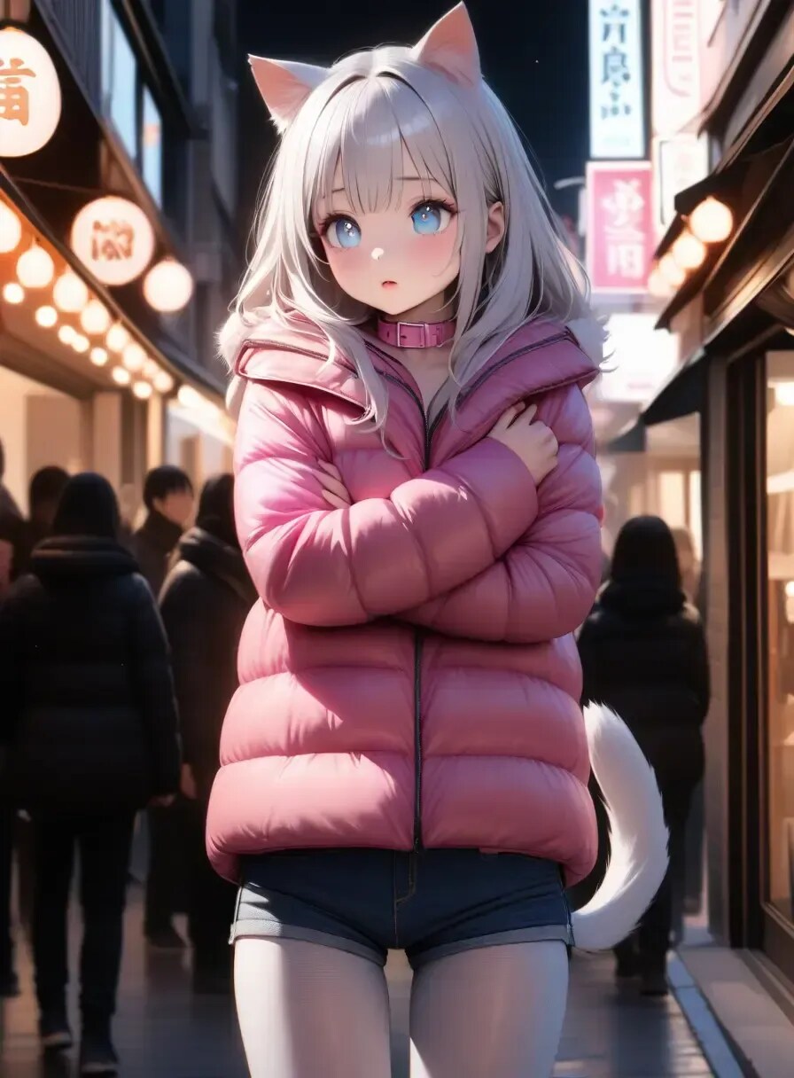 寒いシロ | の人気AIイラスト・グラビア