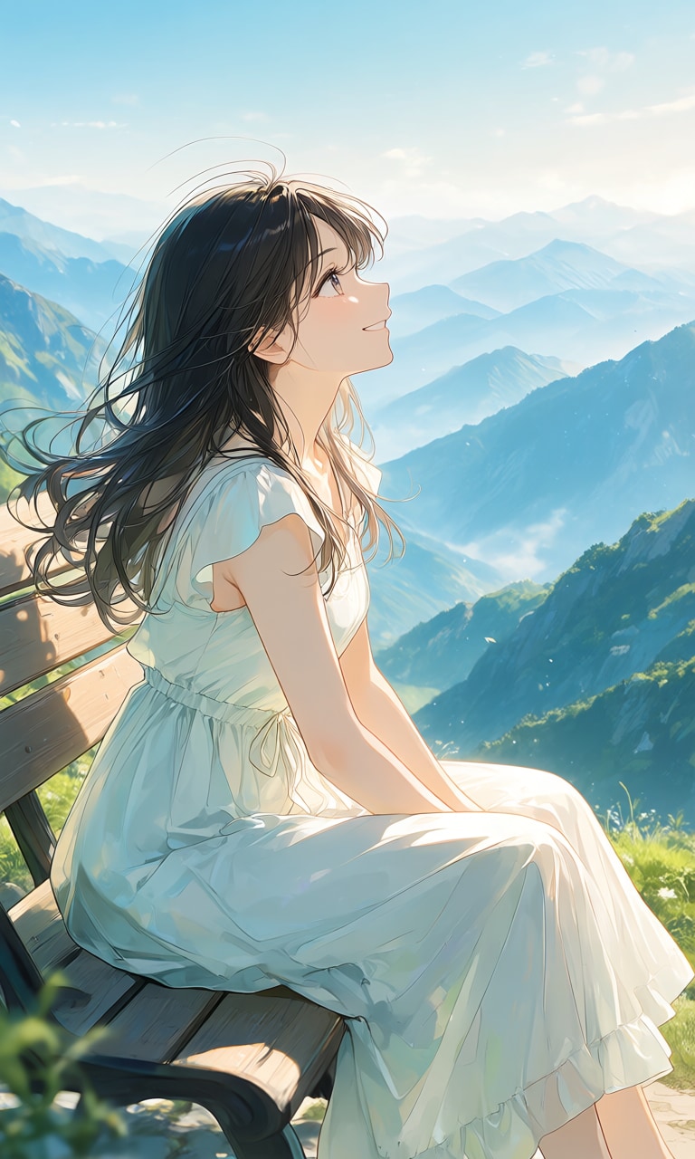 山の景色