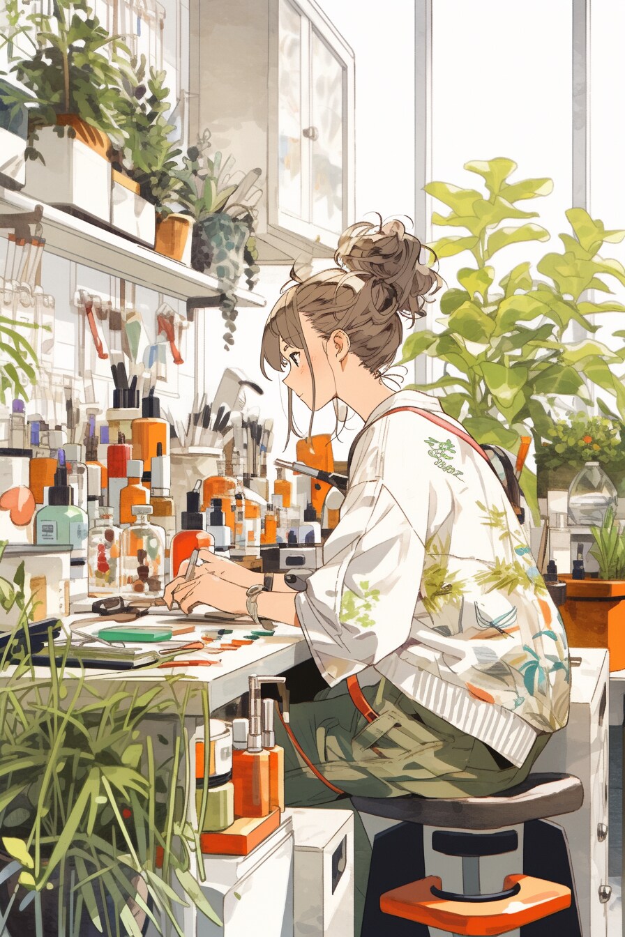 植物研究姉さん