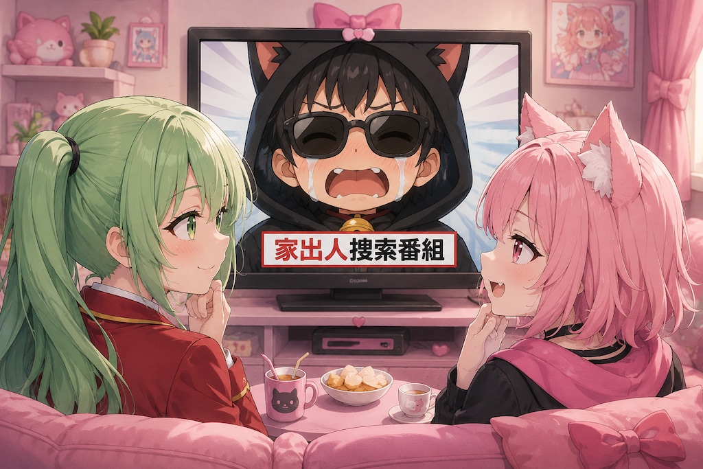 作者「ねこちゃーん！！帰って来ておくれぇぇぇ～😭」