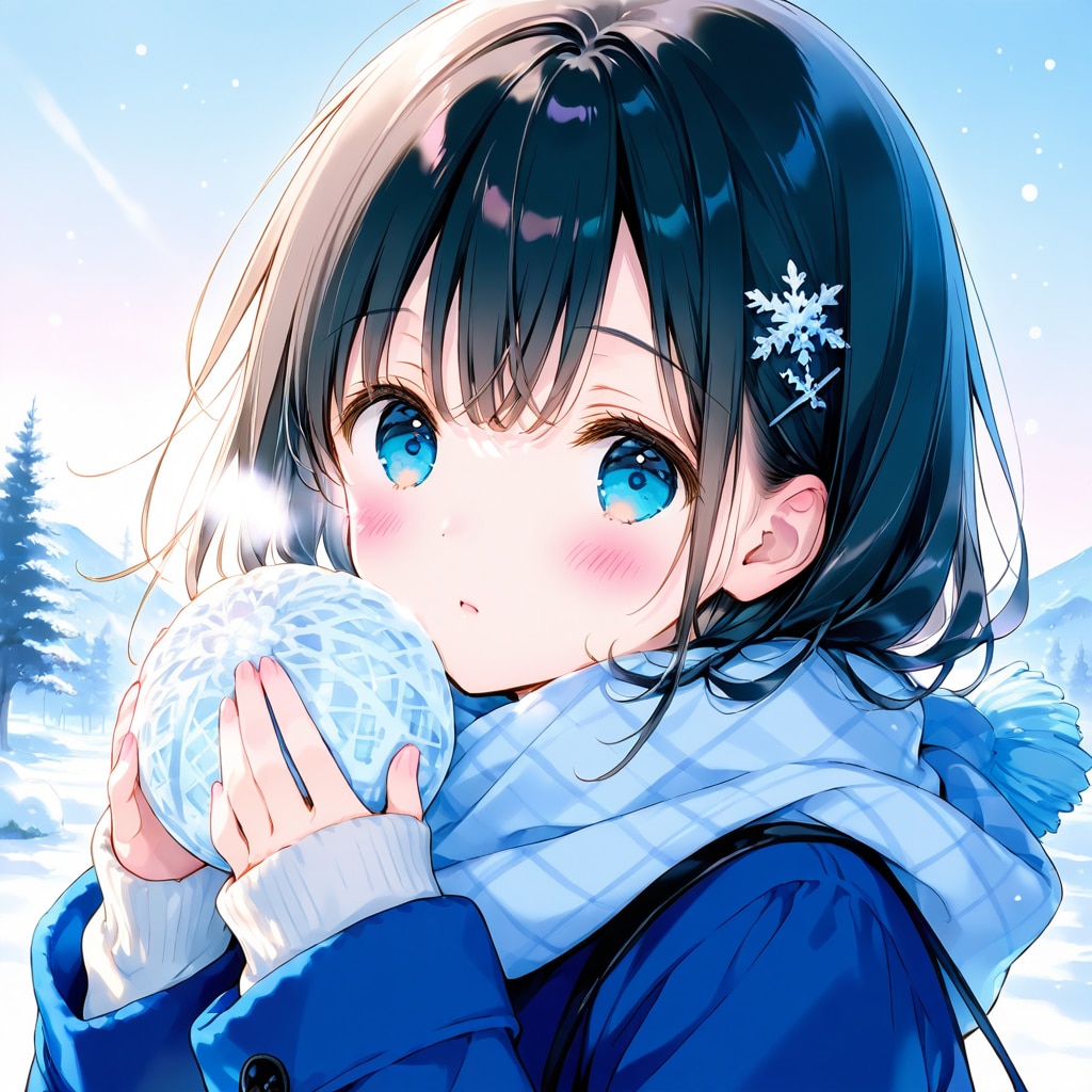 冬の少女 | の人気AIイラスト・グラビア
