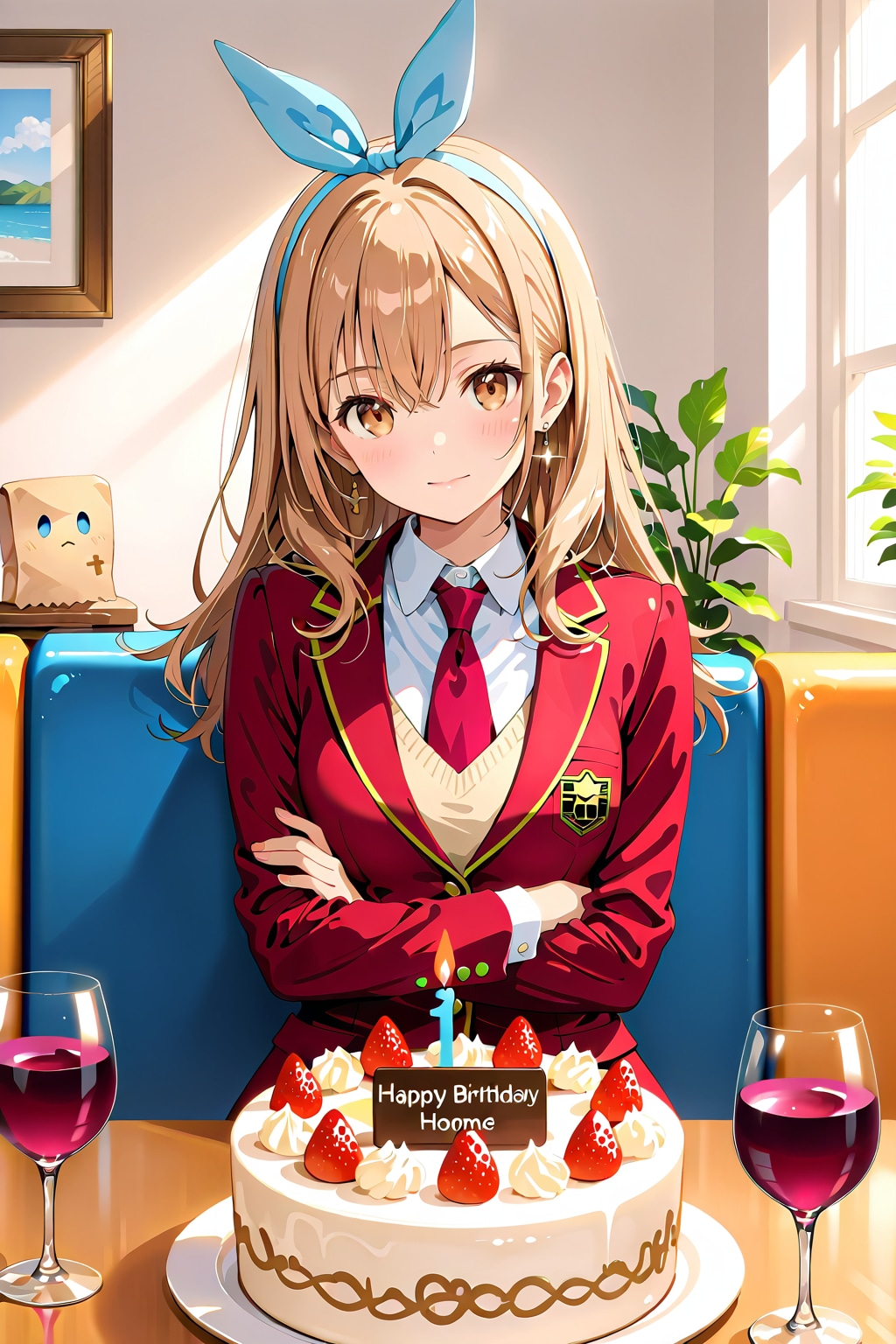 そんなに祝いたいなら…祝ってくれてもいいけど…