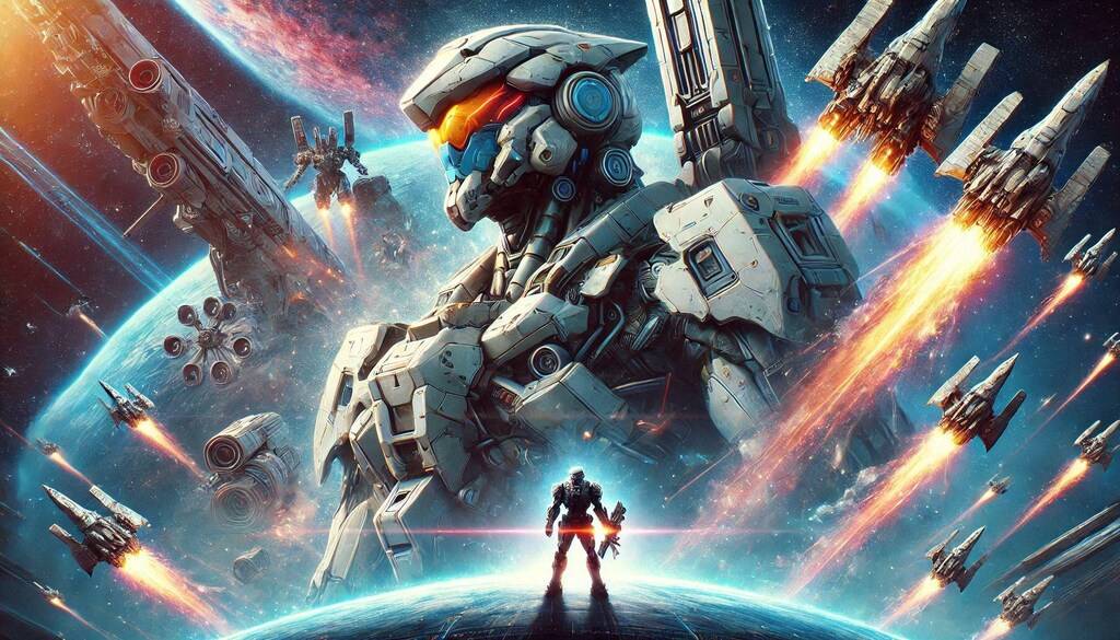 架空ゲームのsteamサムネを目指したイラストｗｗ