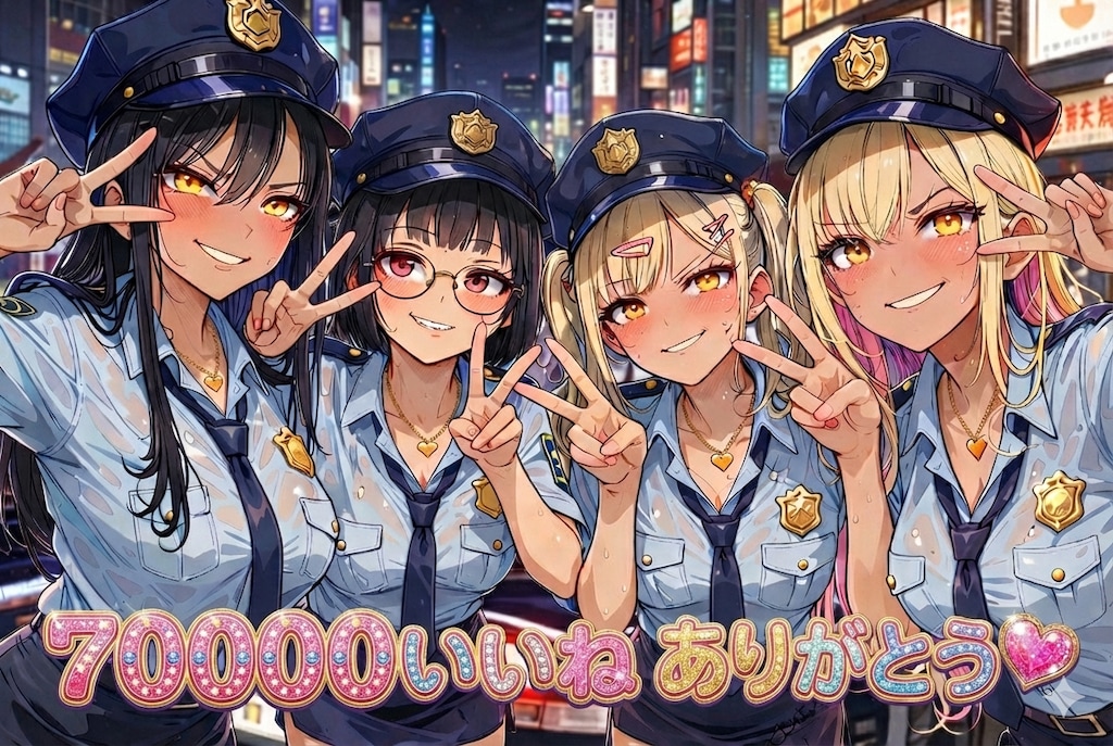 70000いいね　ありがとう