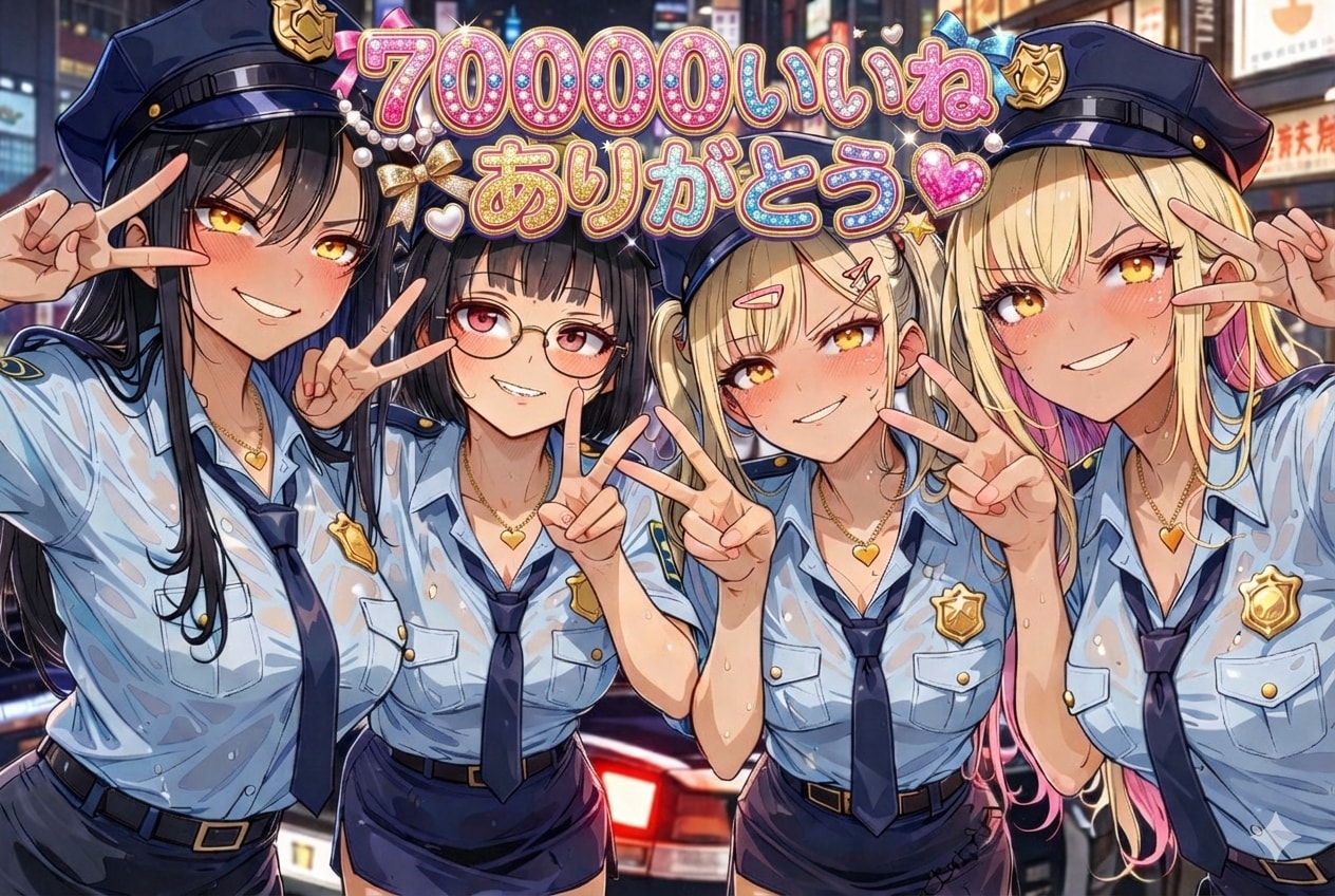 70000いいね　ありがとう | の人気AIイラスト・グラビア