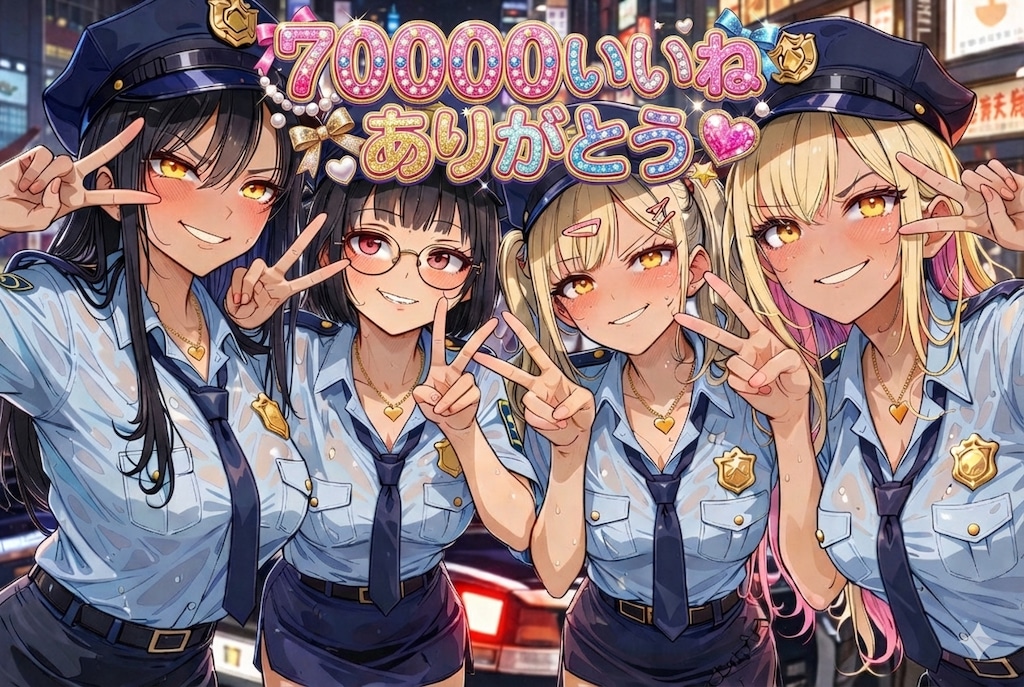 70000いいね　ありがとう