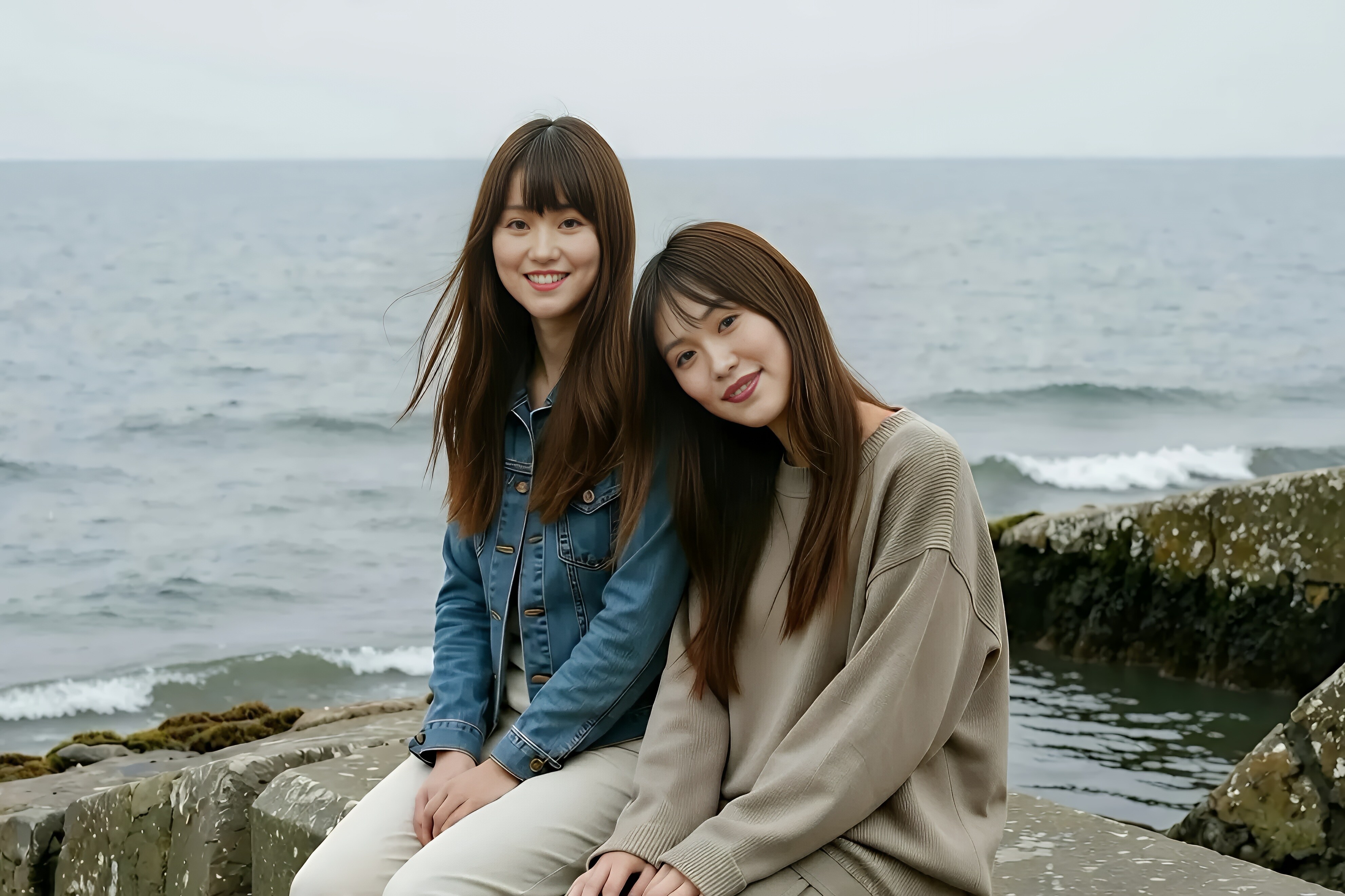 海辺デート💞