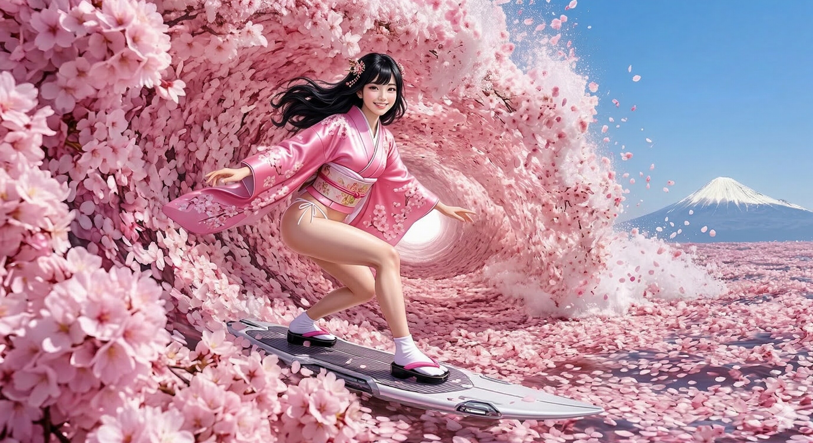 桜前線、北上中 !!