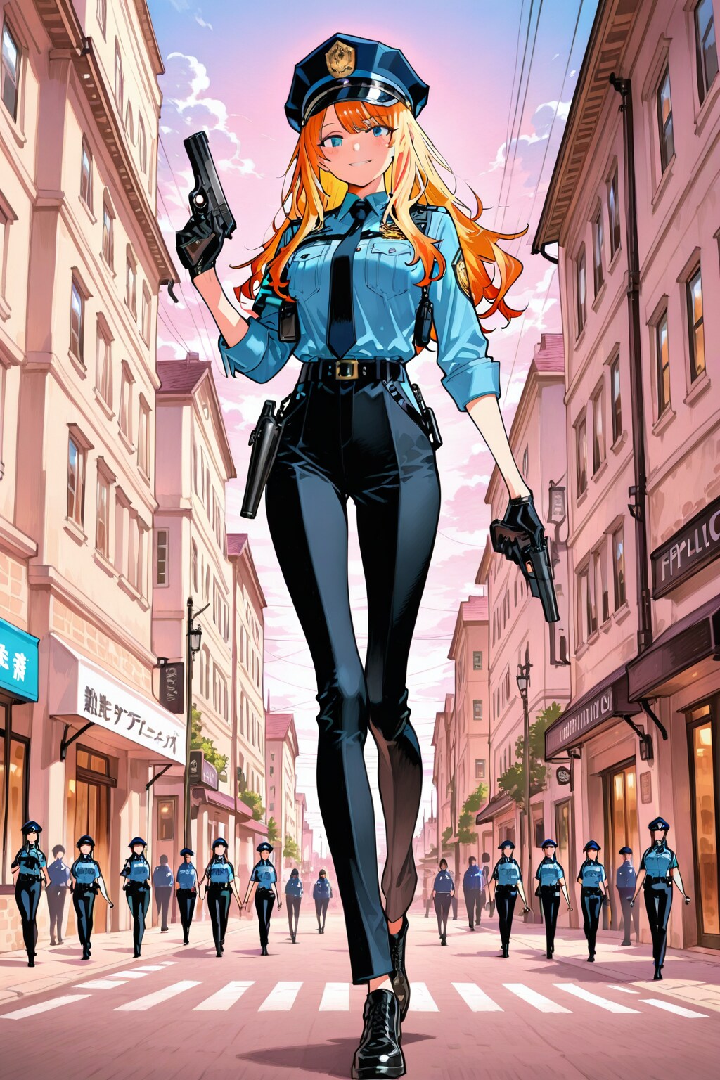 警察官 | の人気AIイラスト・グラビア