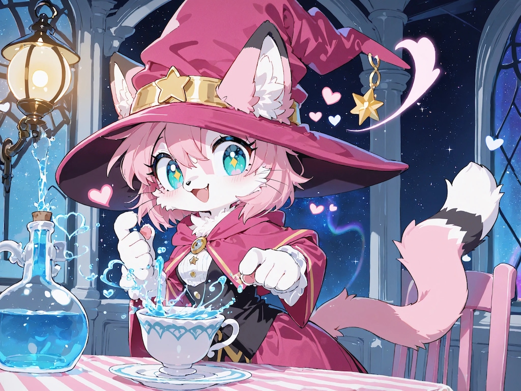 新魔女の猫ちゃん２つめ☕☕