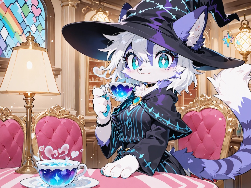 新魔女の猫ちゃん２つめ☕☕