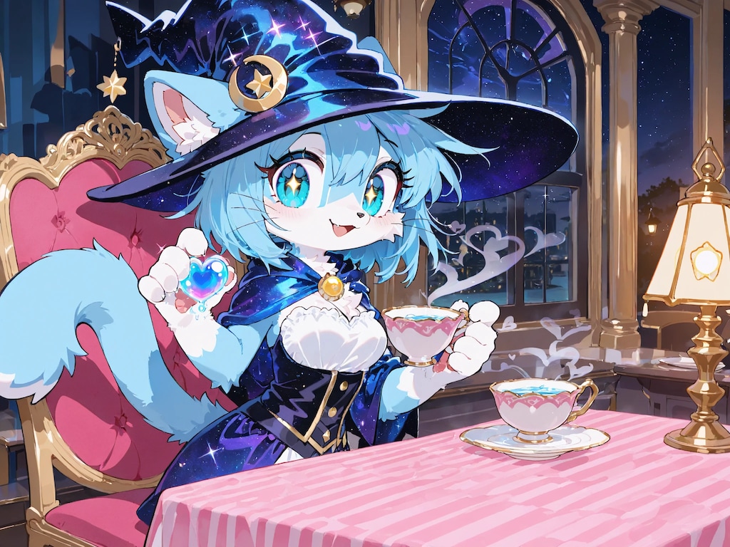 新魔女の猫ちゃん２つめ☕☕