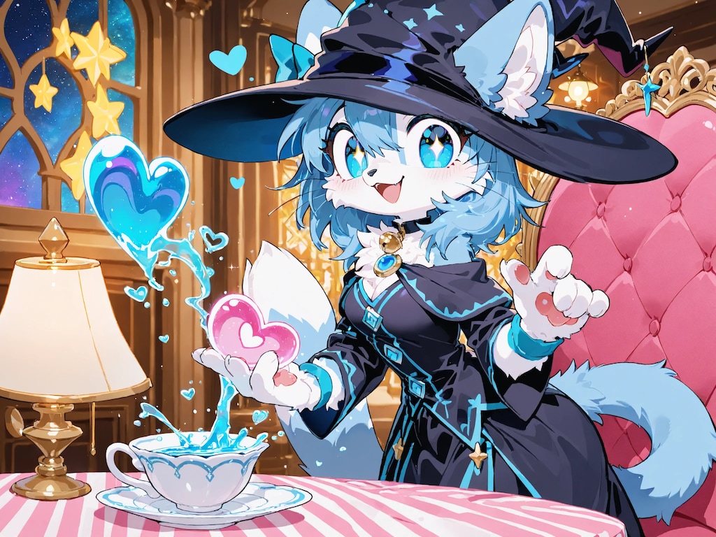 新魔女の猫ちゃん２つめ☕☕