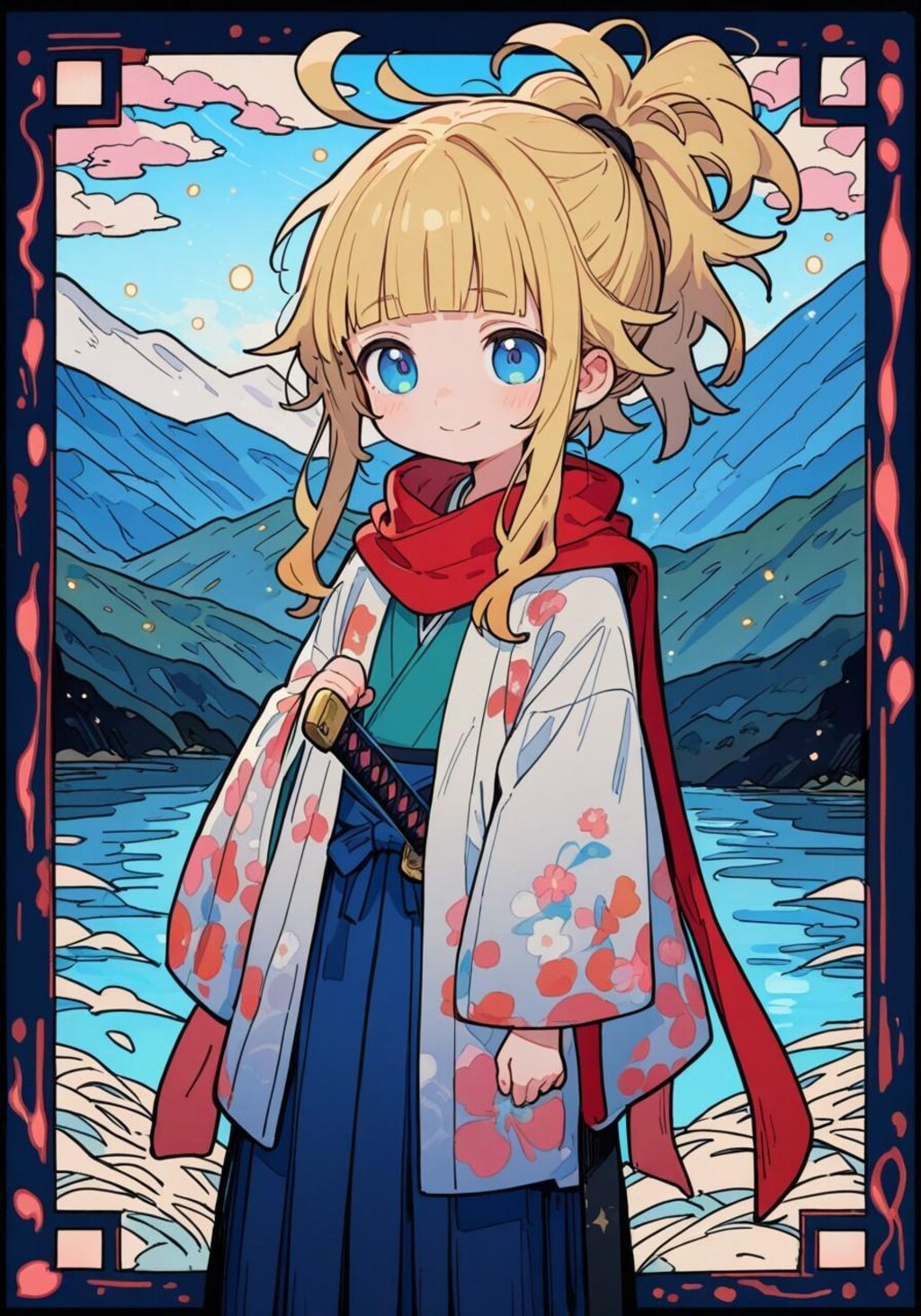 金髪碧眼サムライボーイ