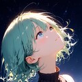 星空を見上げる 2枚目