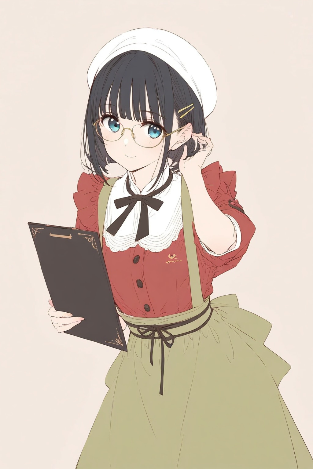 カフェ店員なメガネちゃん👓✨