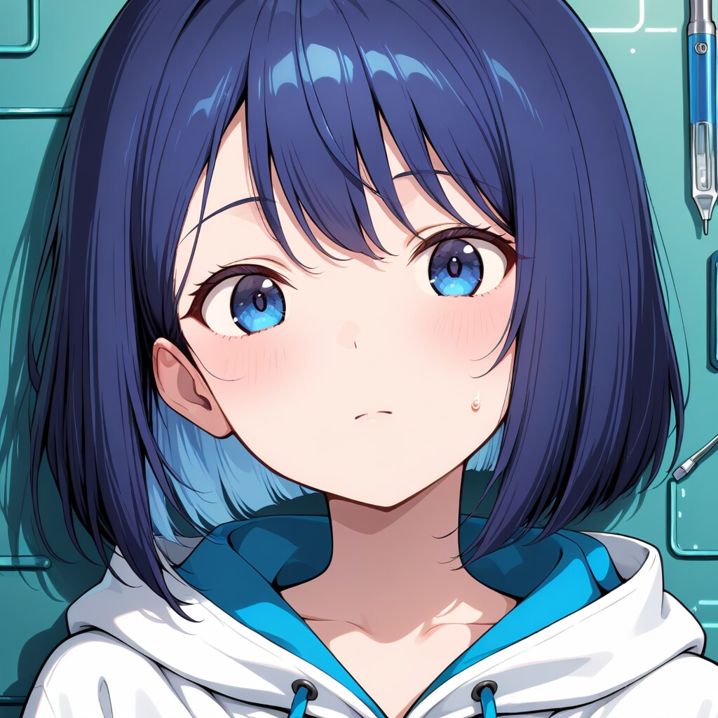 未来を組み立てる手(生成失敗)