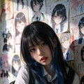 The Girl Behind the Sketches 2枚目