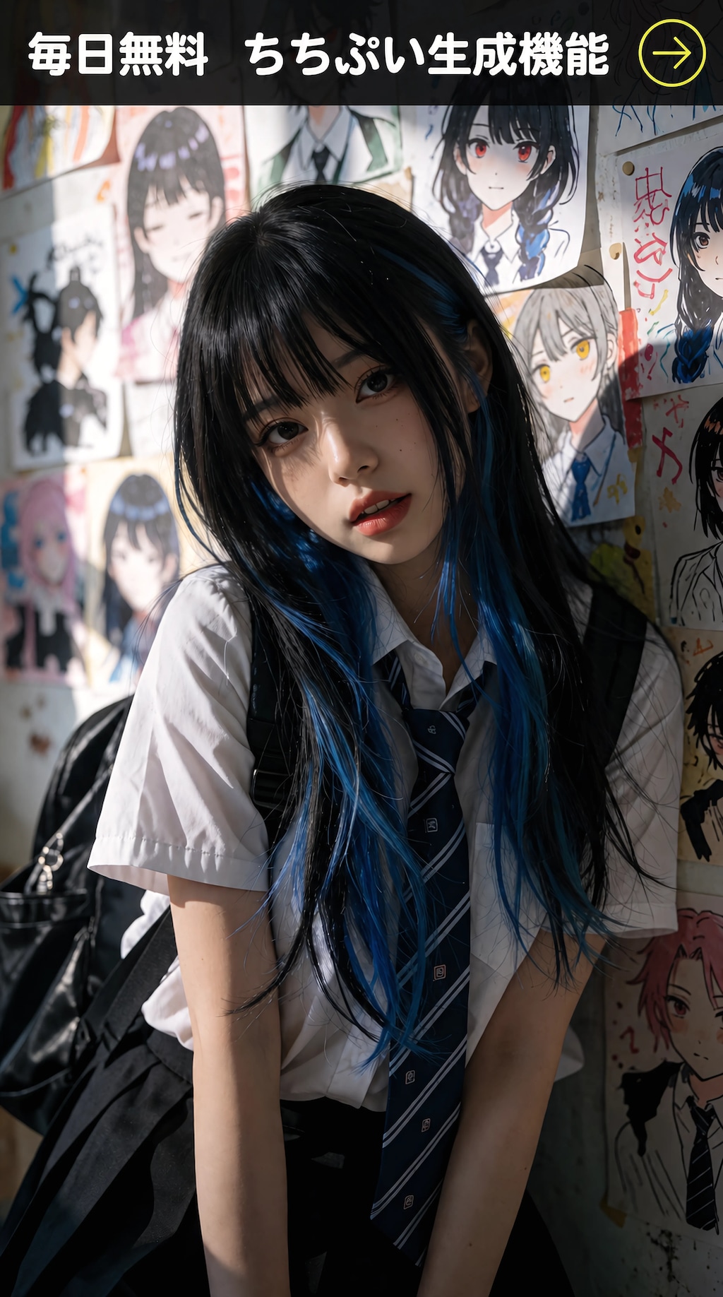 The Girl Behind the Sketches