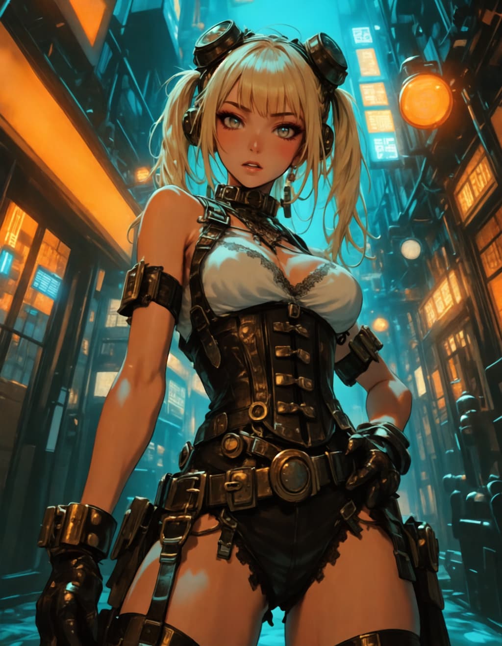 スチームパンクなギャル