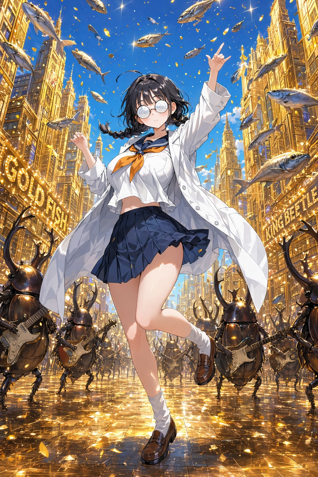 ダンス研究者おさげちゃん