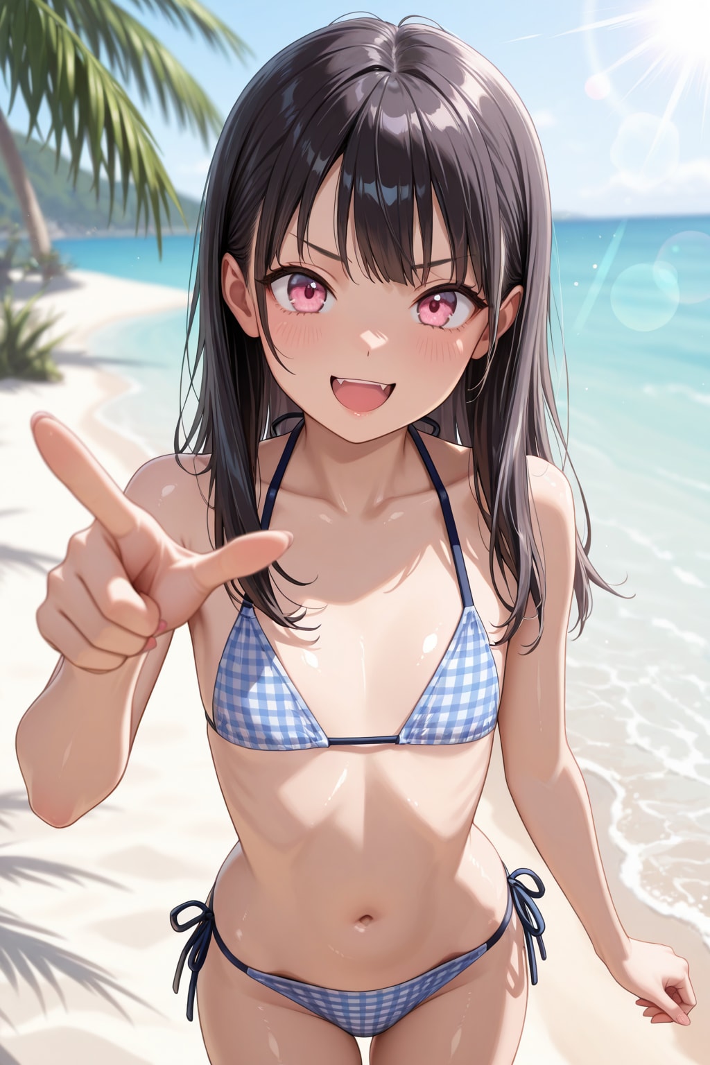 チェックビキニな板野ちゃん