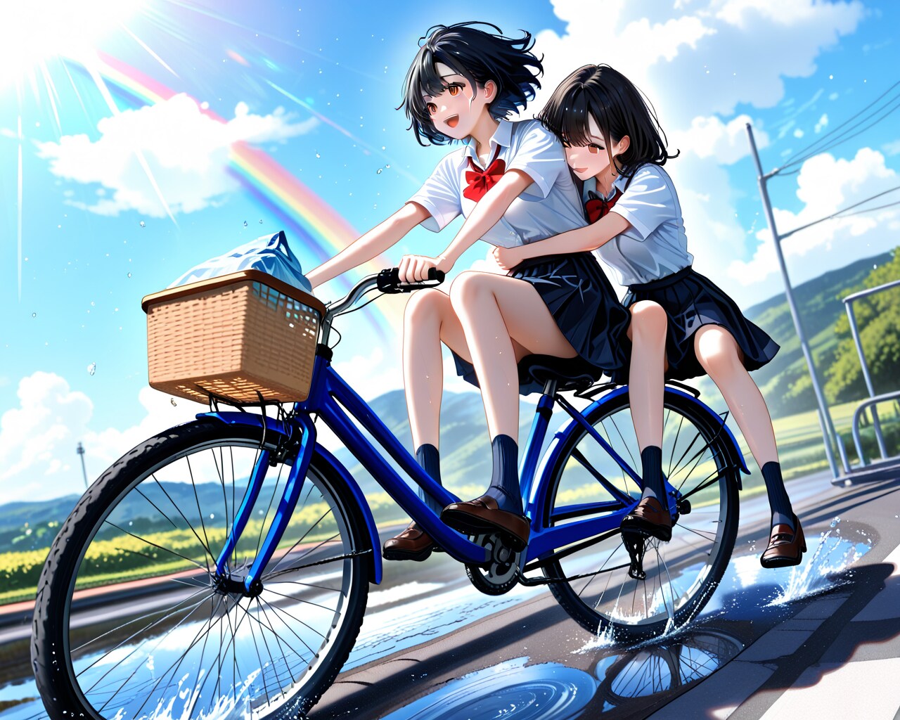 幼馴染の青春 | の人気AIイラスト・グラビア