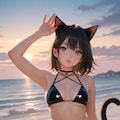 黒猫 5枚目