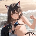 黒猫 4枚目