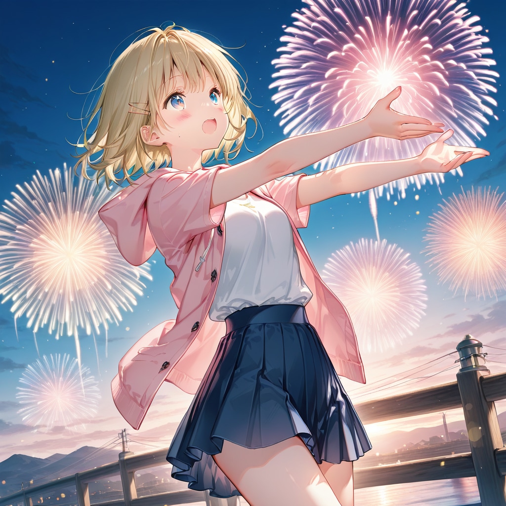 花火大会 | の人気AIイラスト・グラビア